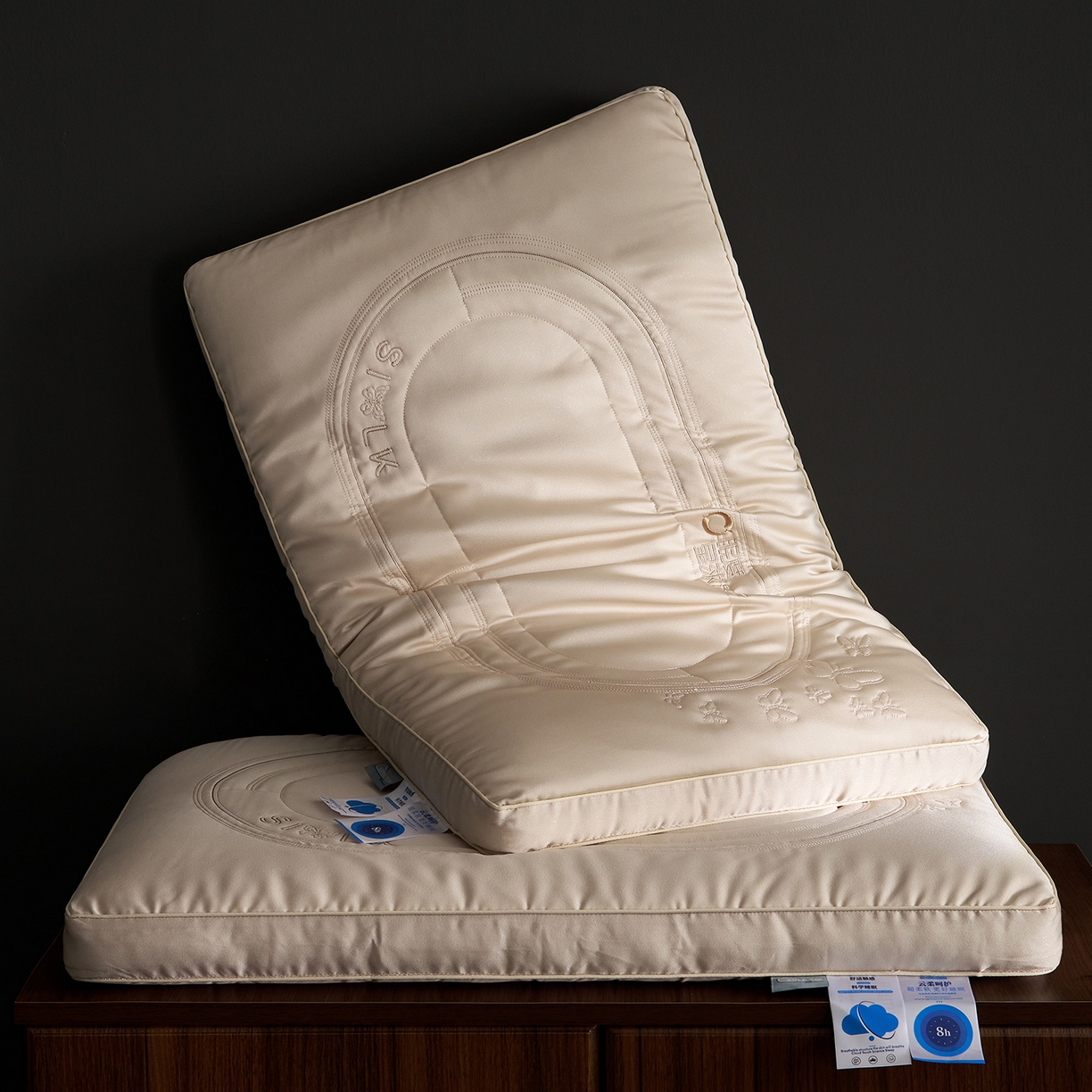 91家纺网 家纺一手货源 找家纺 （总）乐可 2025新款眠度星球枕全棉蚕丝枕 枕头枕芯