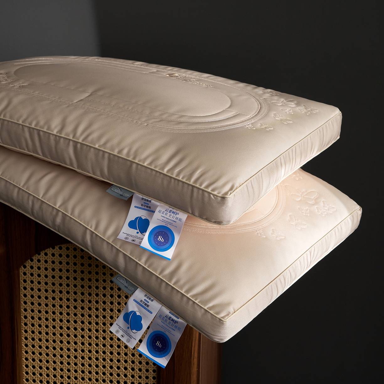 91家纺网 家纺一手货源 找家纺 （总）乐可 2025新款眠度星球枕全棉蚕丝枕 枕头枕芯