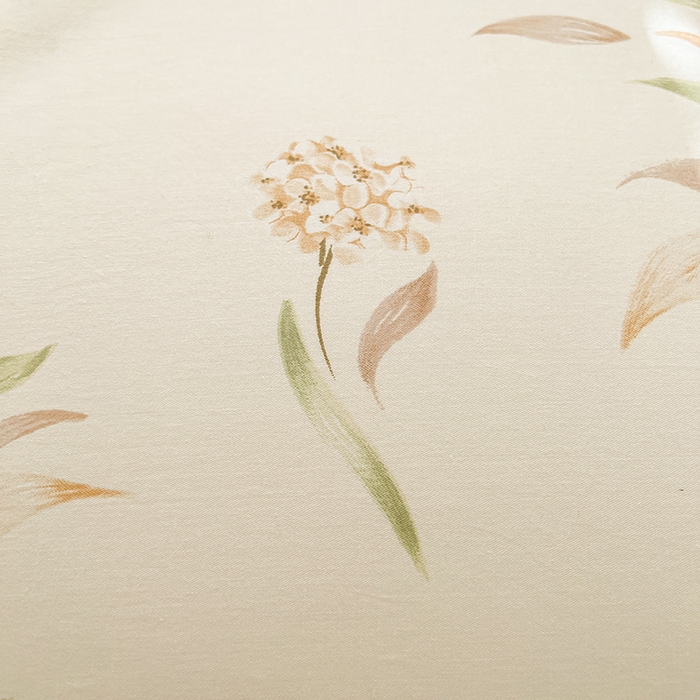 91家纺网 家纺一手货源 找家纺 名优家纺 2026新款60S13374高支密全棉印花纯色四件套 森野花簇-绿