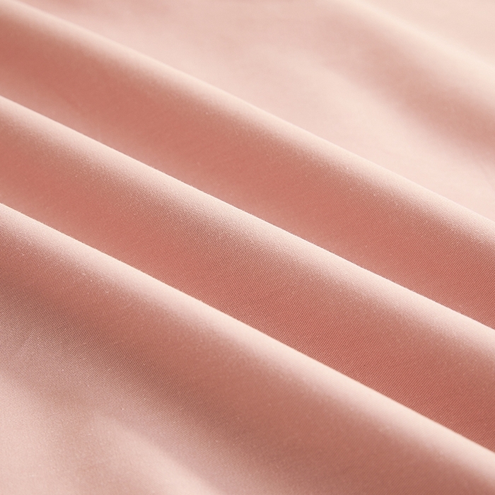 91家纺网 家纺一手货源 找家纺 名优家纺 2026新款60S13374高支密全棉印花纯色四件套 樱花粉+浅灰