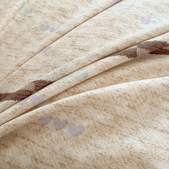 91家纺网 家纺一手货源 找家纺 名优家纺 2026新款60S13374高支密全棉印花纯色四件套 初简