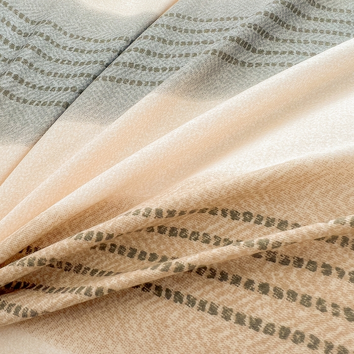 91家纺网 家纺一手货源 找家纺 名优家纺 2026新款60S13374高支密全棉印花纯色四件套 初见