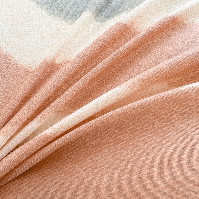 91家纺网 家纺一手货源 找家纺 名优家纺 2026新款60S13374高支密全棉印花纯色四件套 暖冬-桔