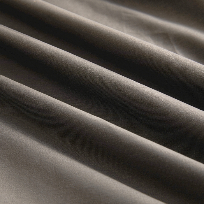 91家纺网 家纺一手货源 找家纺 名优家纺 2026新款60S13374高支密全棉印花纯色四件套 星耀黑+可可棕