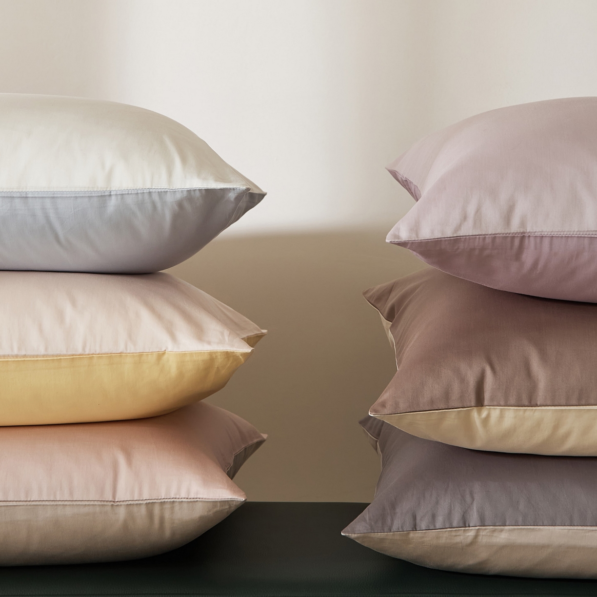 91家纺网 家纺一手货源 找家纺 （总）EH家居 2026新款长绒棉安缦之境单品系列单枕套