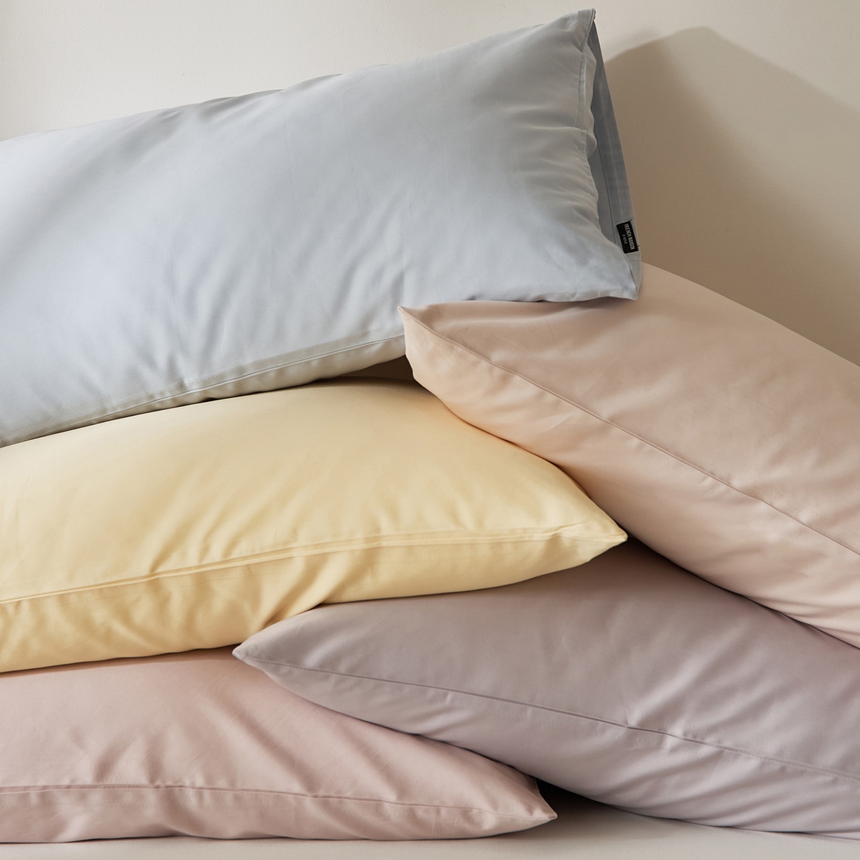 91家纺网 家纺一手货源 找家纺 （总）EH家居 2026新款长绒棉安缦之境单品系列单枕套