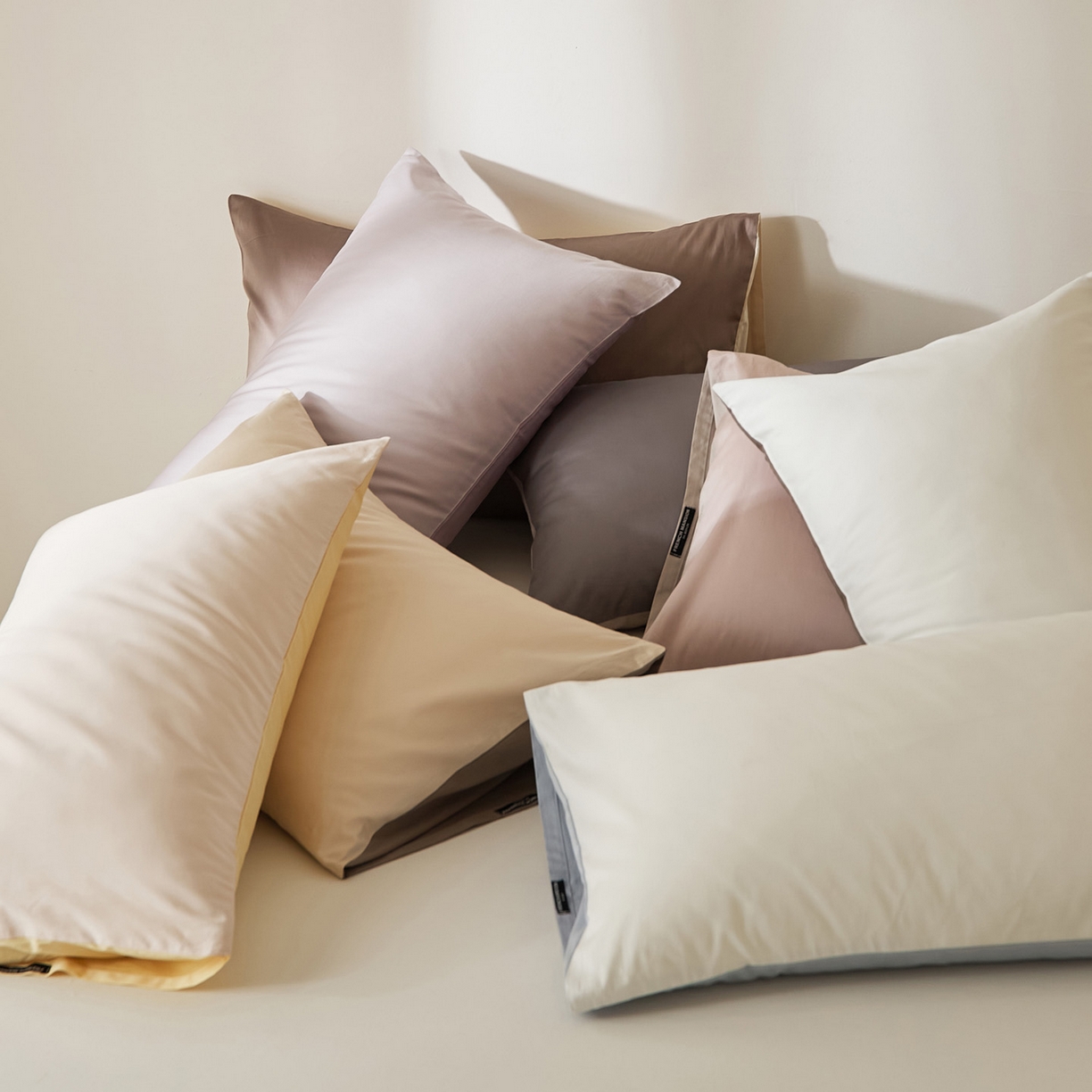 EH家居 2026新款长绒棉安缦之境单品系列单枕套 组合图仅供展示