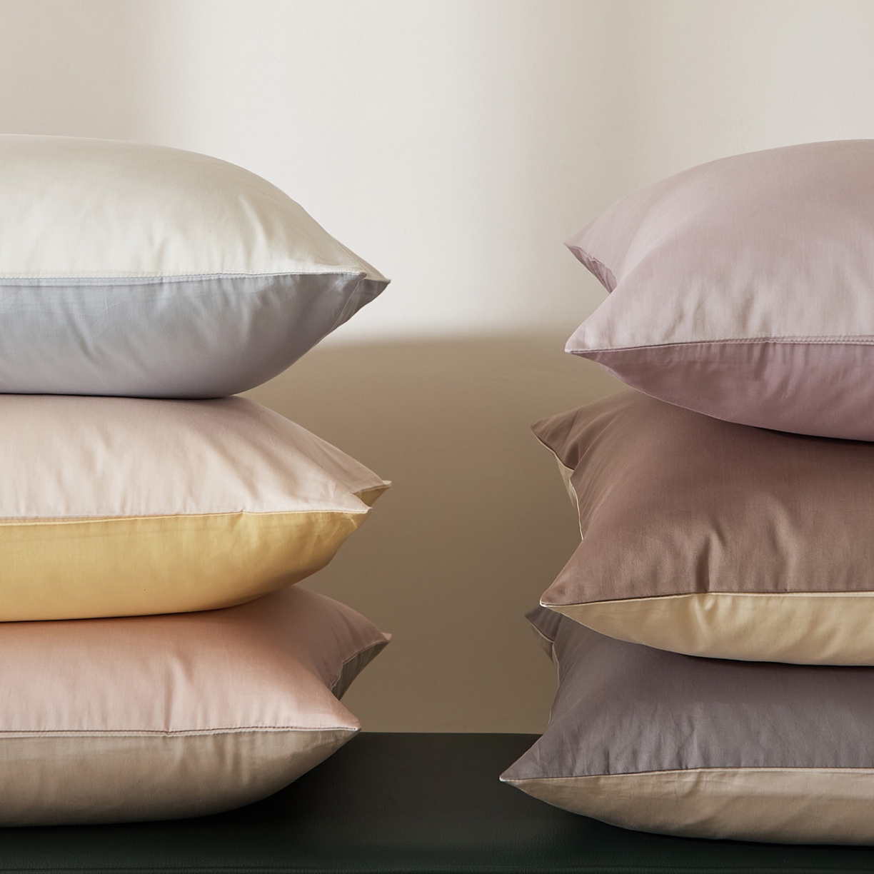 91家纺网 家纺一手货源 找家纺 EH家居 2026新款长绒棉安缦之境单品系列单枕套 组合图仅供展示