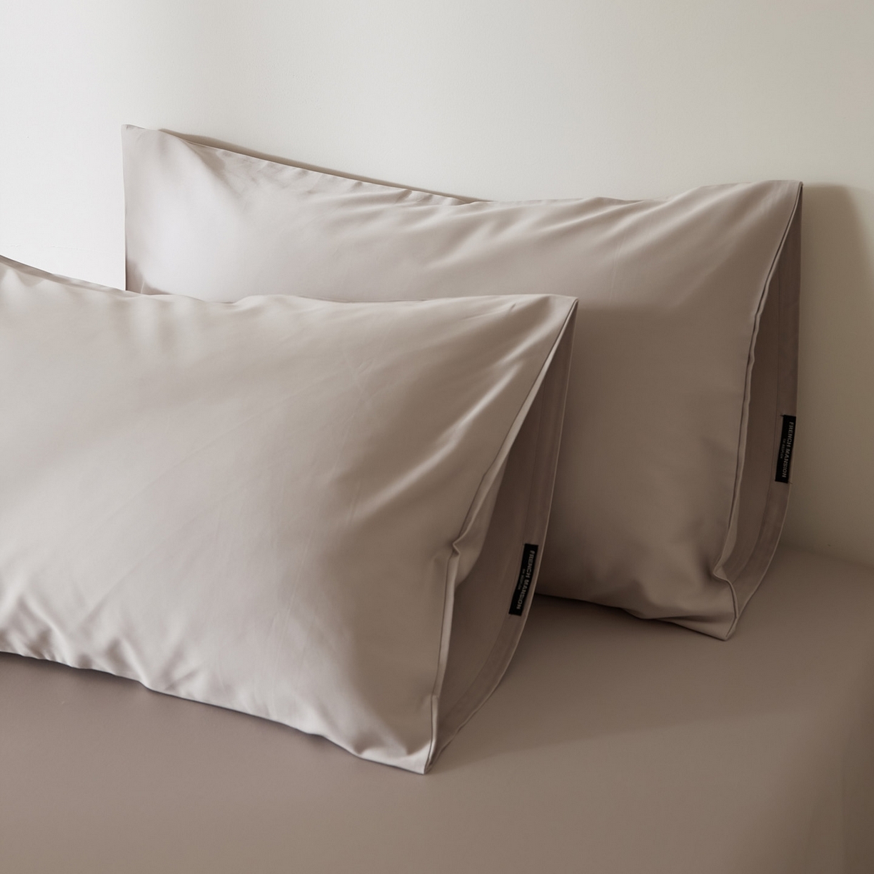 EH家居 2026新款长绒棉安缦之境单品系列单枕套 AA版-安缦之境-都市灰