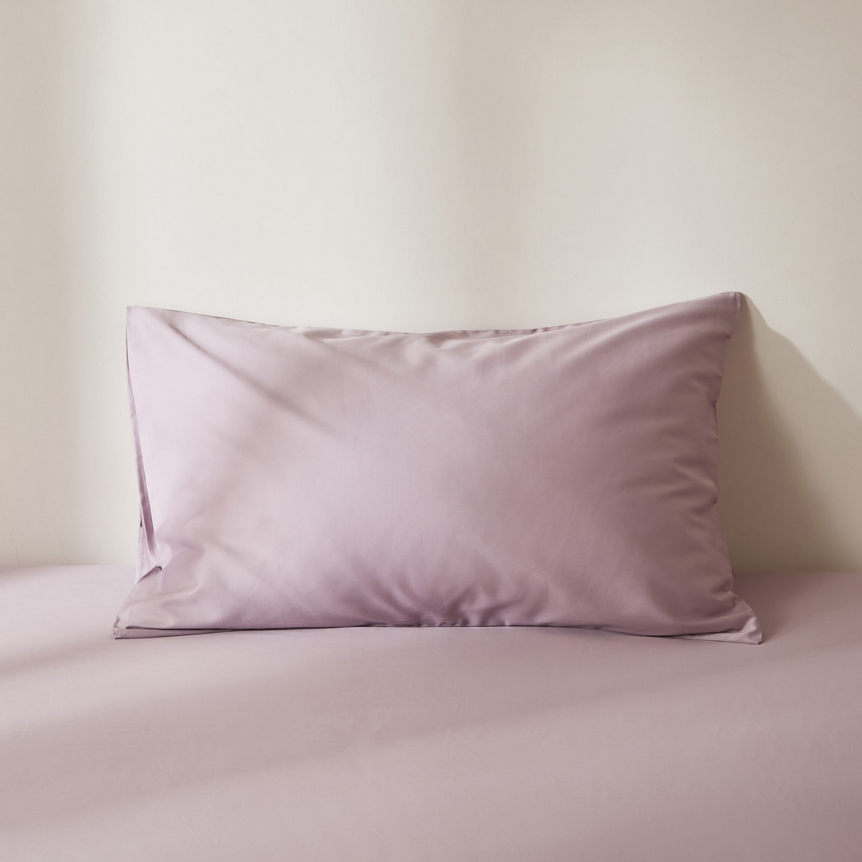 91家纺网 家纺一手货源 找家纺 EH家居 2026新款长绒棉安缦之境单品系列单枕套 AA版-安缦之境-暮藤紫