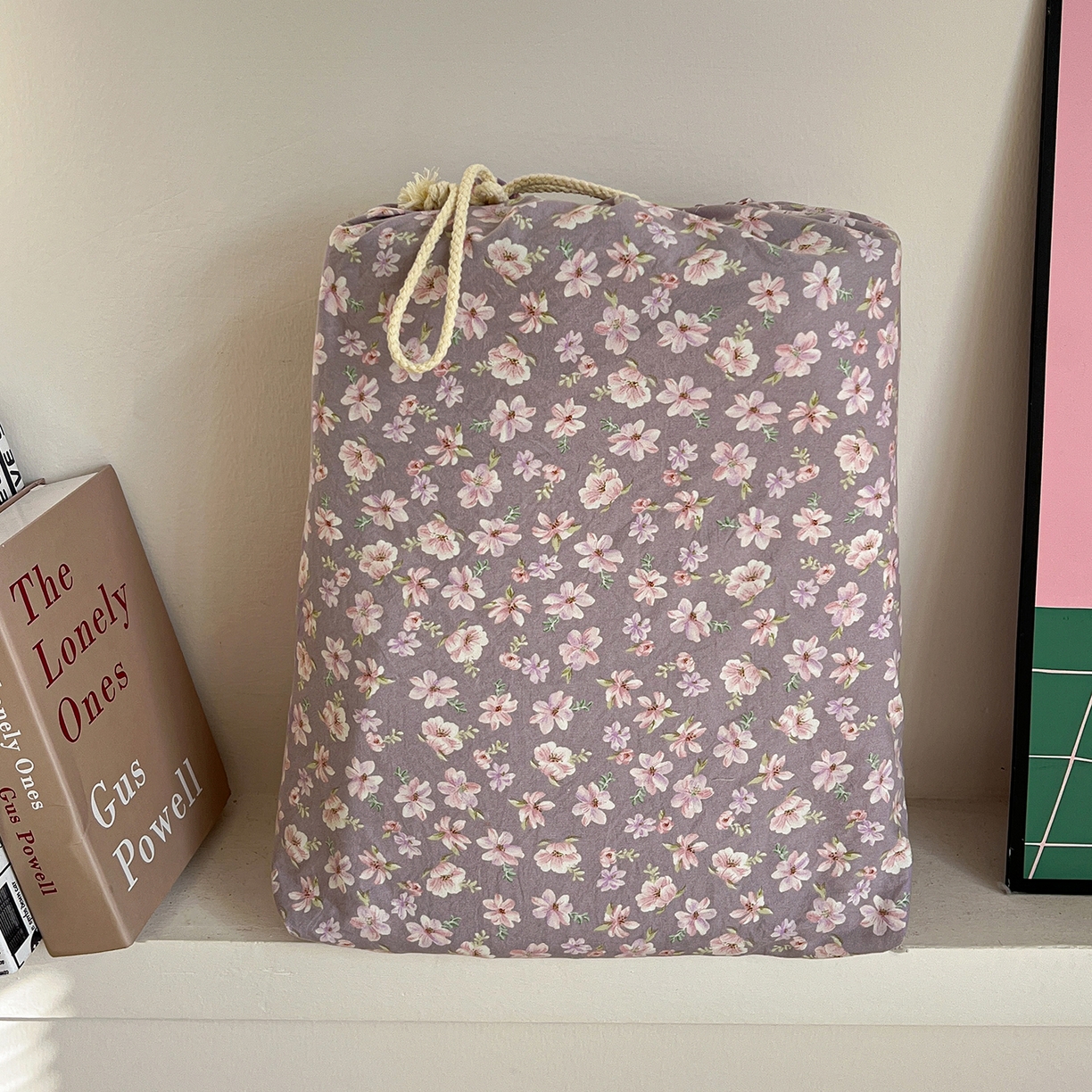 91家纺网 家纺一手货源 找家纺 （总）水墨江南 2026新款加厚仿棉古法水洗棉小布袋款印花四件套