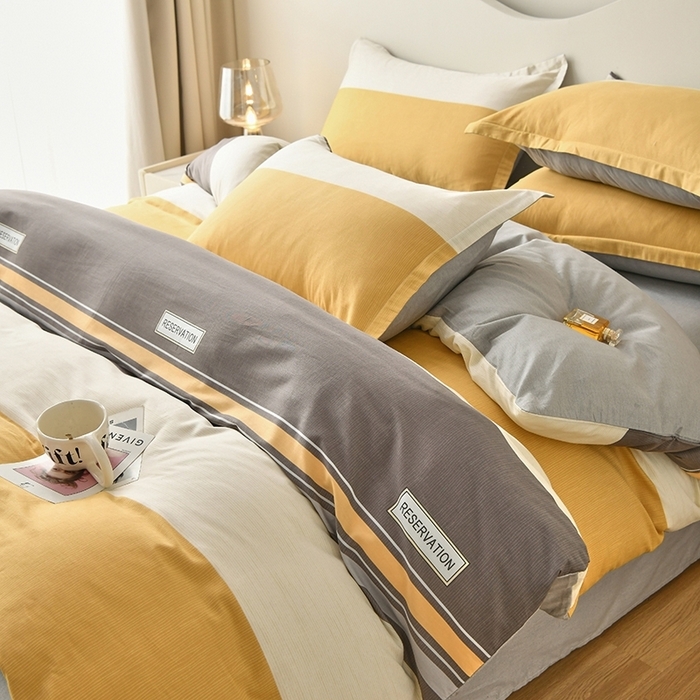 91家纺网 家纺一手货源 找家纺 （总）珂博家纺 2024新款轻柔感全棉印花纯棉四件套