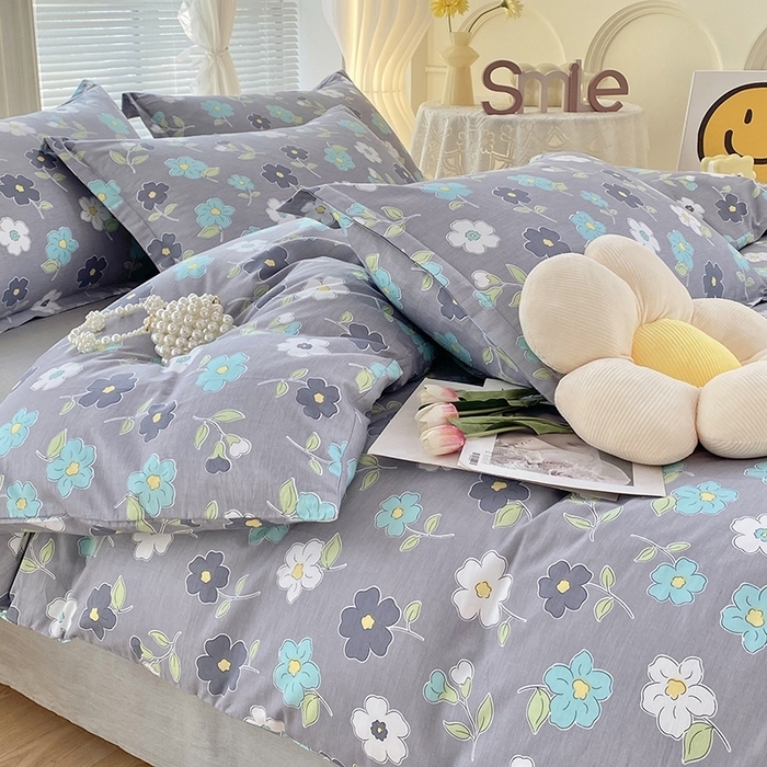 91家纺网 家纺一手货源 找家纺 （总）珂博家纺 2024新款轻柔感全棉印花纯棉四件套