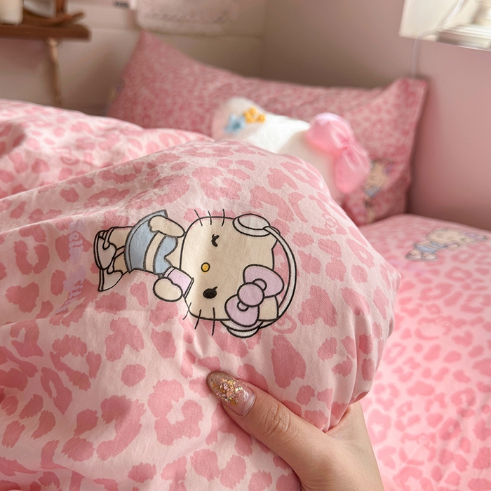 91家纺网 家纺一手货源 找家纺 总-金梦拉 2026新款春夏古法水洗仿棉砂洗云小棉小布袋四件套