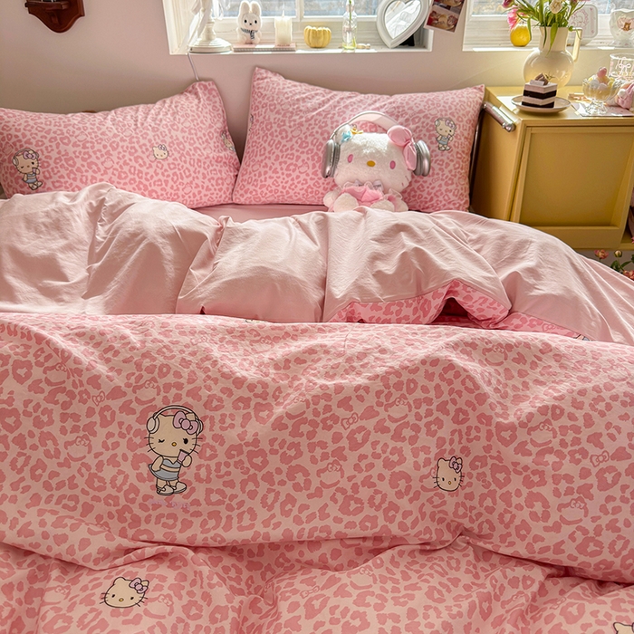 91家纺网 家纺一手货源 找家纺 总-金梦拉 2026新款春夏古法水洗仿棉砂洗云小棉小布袋四件套