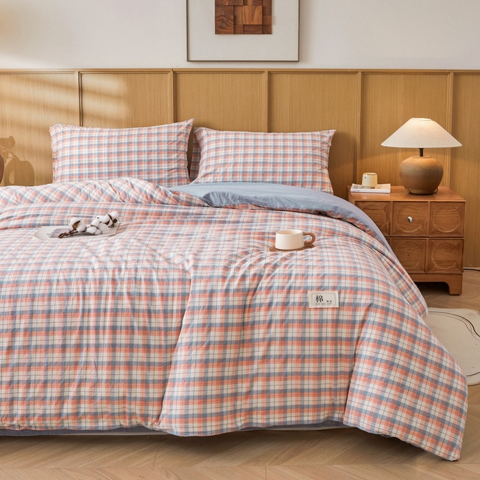 91家纺网 家纺一手货源 找家纺 猎鹿人家纺 2025新款A类水洗棉可拆洗新疆棉花冬被 贝拉粉