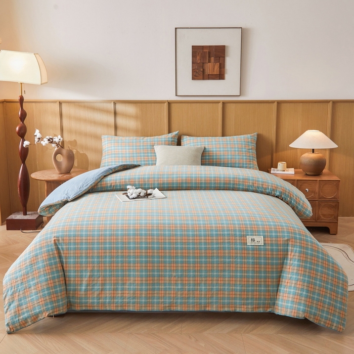 91家纺网 家纺一手货源 找家纺 猎鹿人家纺 2025新款A类水洗棉可拆洗新疆棉花冬被 贝拉绿