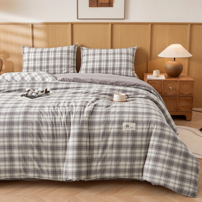 91家纺网 家纺一手货源 找家纺 猎鹿人家纺 2025新款A类水洗棉可拆洗新疆棉花冬被 简易生活