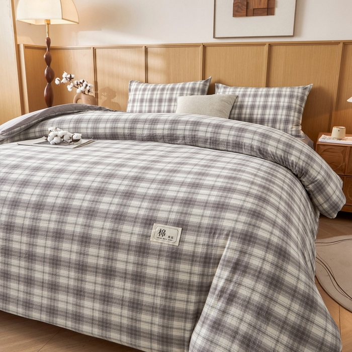 91家纺网 家纺一手货源 找家纺 猎鹿人家纺 2025新款A类水洗棉可拆洗新疆棉花冬被 简易生活