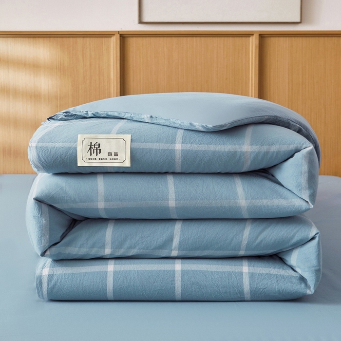 91家纺网 家纺一手货源 找家纺 猎鹿人家纺 2025新款A类水洗棉可拆洗新疆棉花冬被 马卡龙