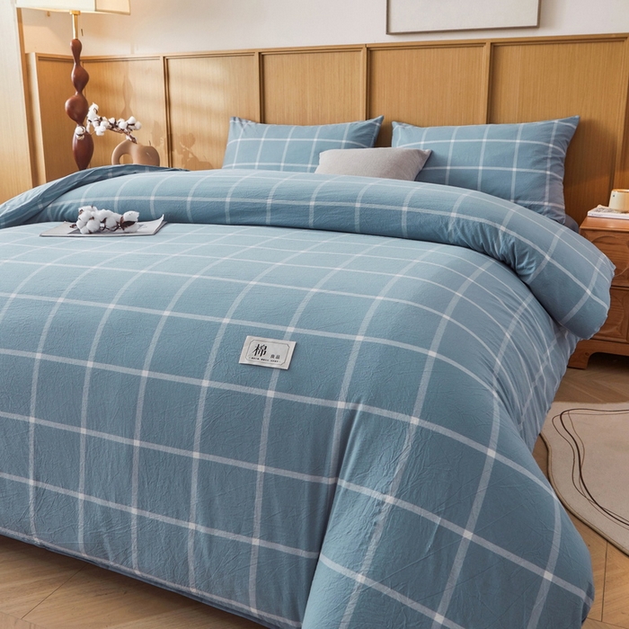 91家纺网 家纺一手货源 找家纺 猎鹿人家纺 2025新款A类水洗棉可拆洗新疆棉花冬被 马卡龙