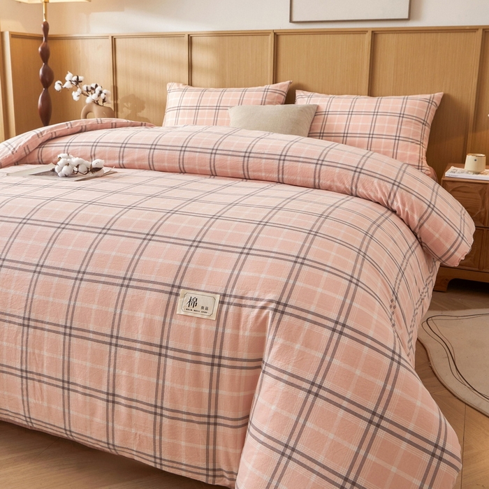 91家纺网 家纺一手货源 找家纺 猎鹿人家纺 2025新款A类水洗棉可拆洗新疆棉花冬被 乔南粉