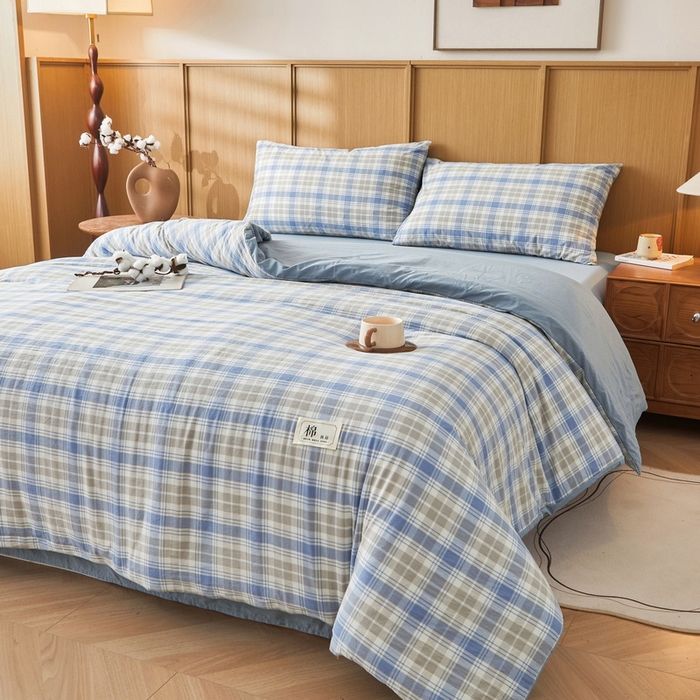 91家纺网 家纺一手货源 找家纺 猎鹿人家纺 2025新款A类水洗棉可拆洗新疆棉花冬被 雅尚