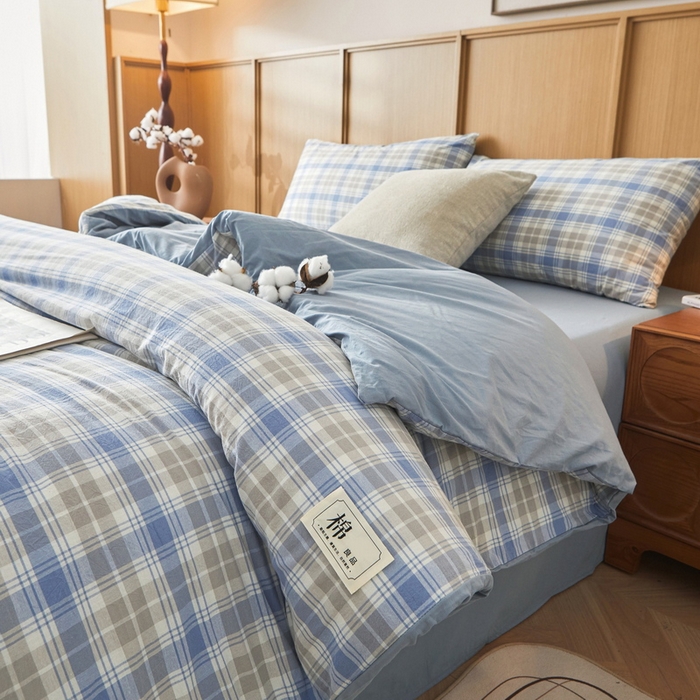 91家纺网 家纺一手货源 找家纺 猎鹿人家纺 2025新款A类水洗棉可拆洗新疆棉花冬被 雅尚