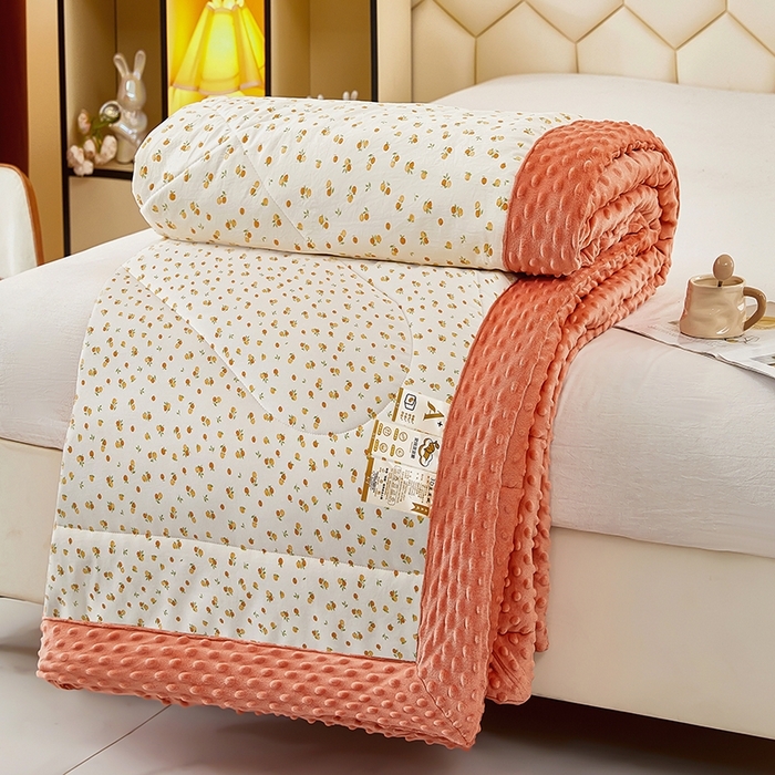 （总）蔻之羽 （全年现货）2026年新款豆豆被春秋被夏被加厚冬被空调被四季绒被子