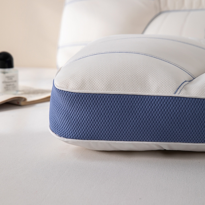 91家纺网 家纺一手货源 找家纺 仁宇枕业 2025新款新品 静享睡眠乳胶功能枕