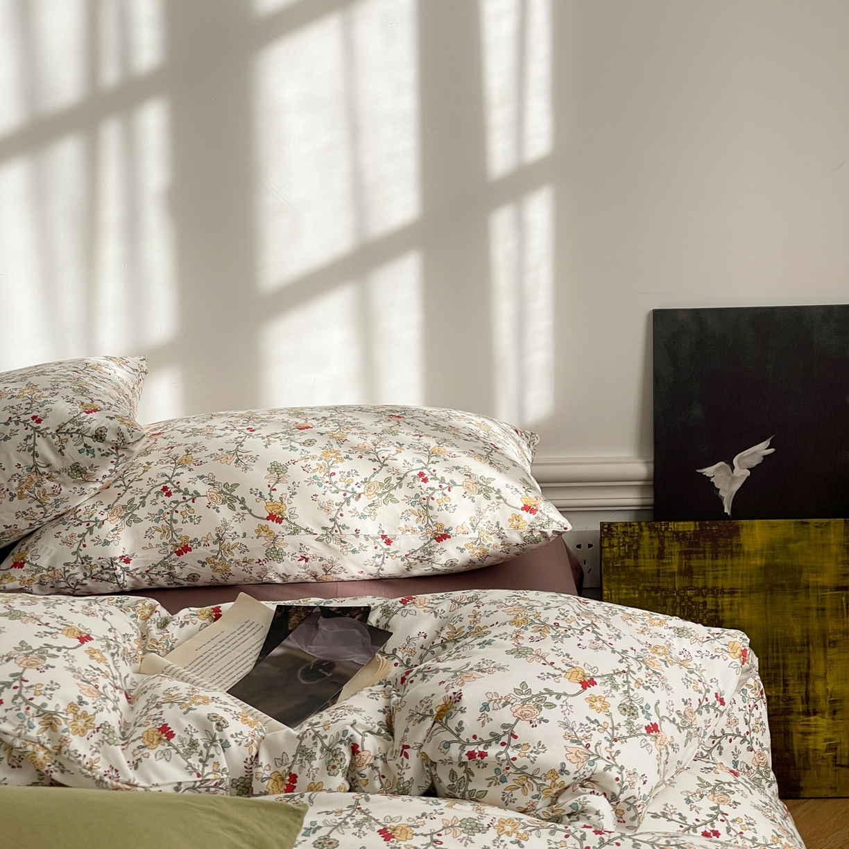 91家纺网 家纺一手货源 找家纺 爱丽丝 2026新款全棉针织四件套 奥莉