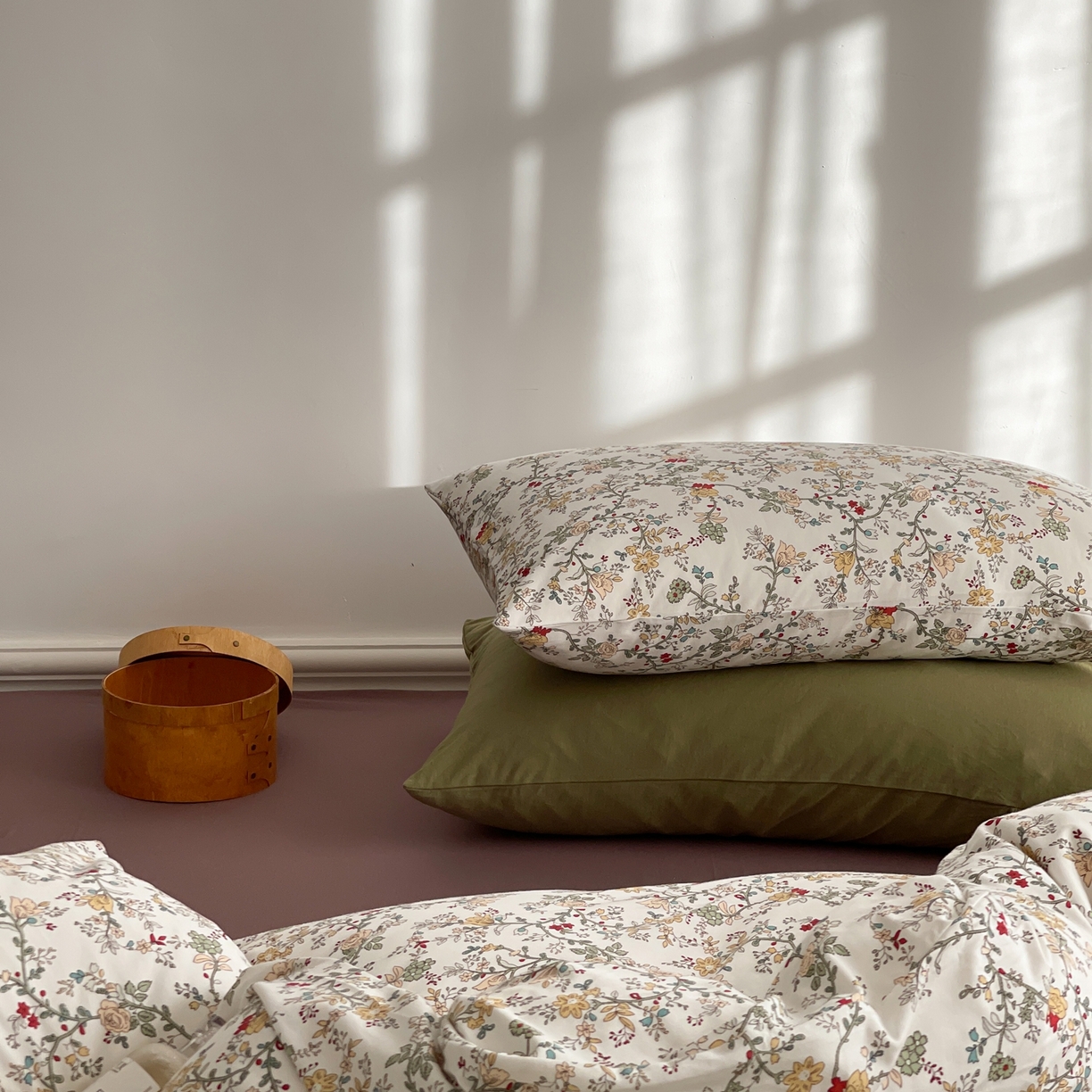 91家纺网 家纺一手货源 找家纺 爱丽丝 2026新款全棉针织四件套 奥莉