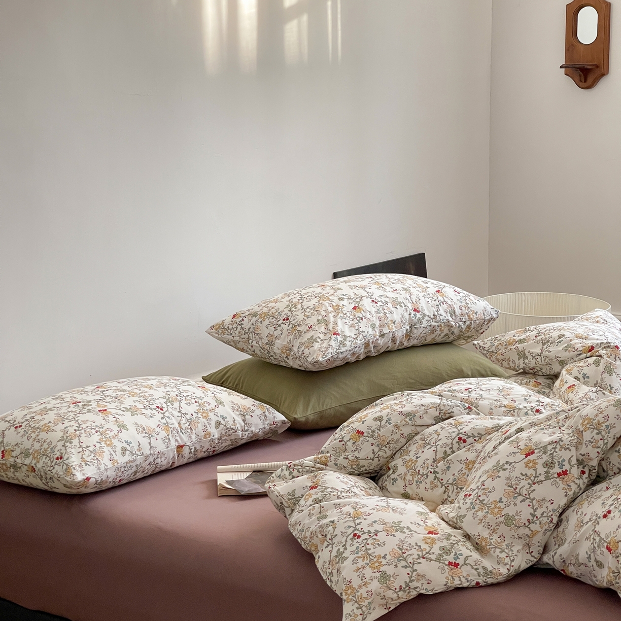 91家纺网 家纺一手货源 找家纺 爱丽丝 2026新款全棉针织四件套 奥莉