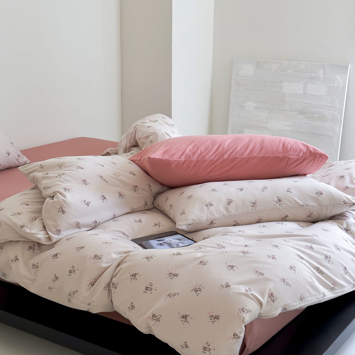 91家纺网 家纺一手货源 找家纺 爱丽丝 2026新款全棉针织四件套 赫拉