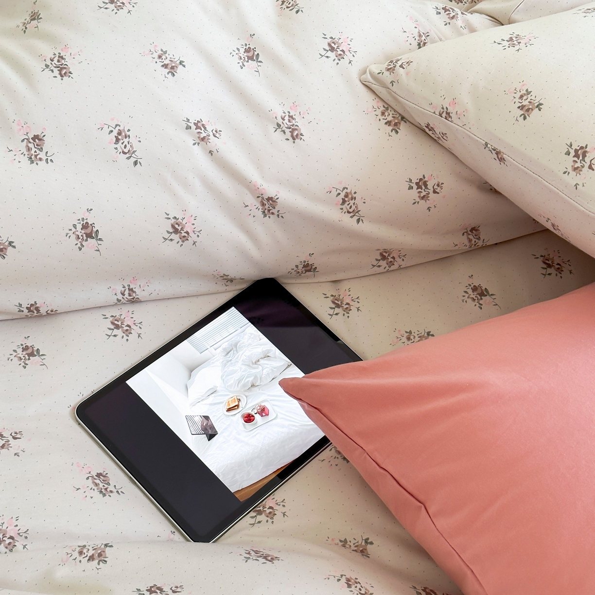 91家纺网 家纺一手货源 找家纺 爱丽丝 2026新款全棉针织四件套 赫拉