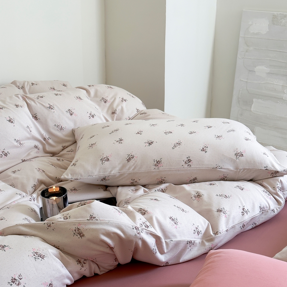 91家纺网 家纺一手货源 找家纺 爱丽丝 2026新款全棉针织四件套 赫拉