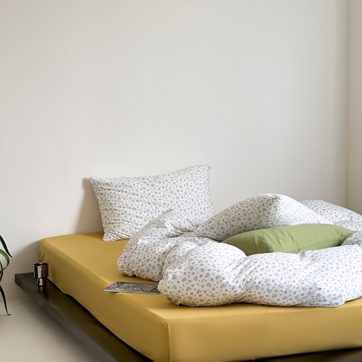 91家纺网 家纺一手货源 找家纺 爱丽丝 2026新款全棉针织四件套 清欢