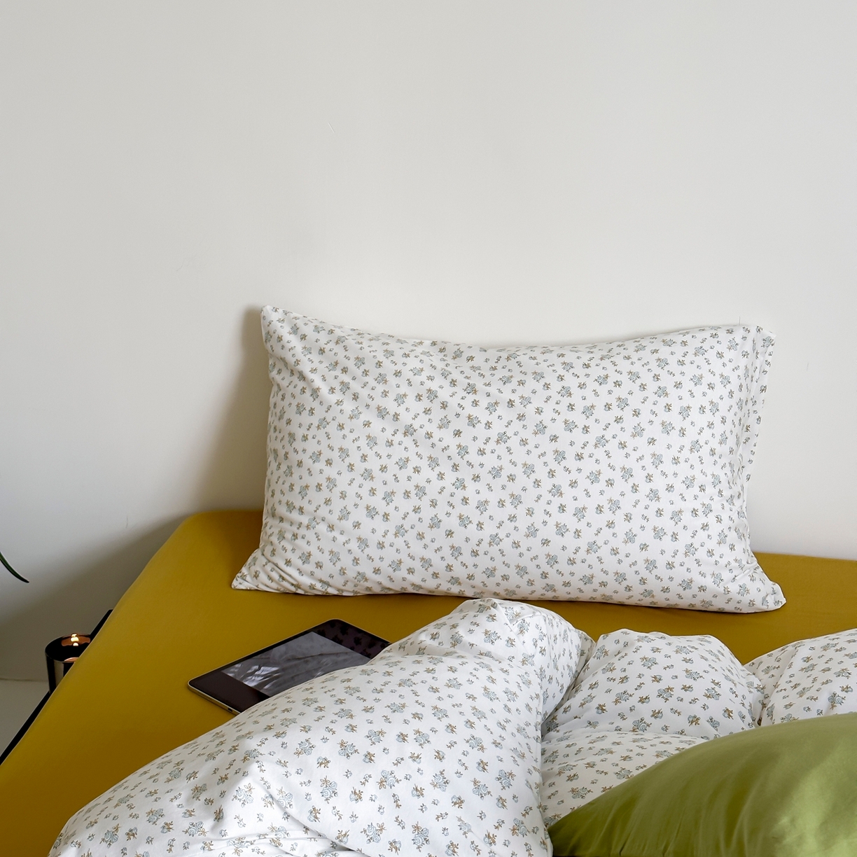 91家纺网 家纺一手货源 找家纺 爱丽丝 2026新款全棉针织四件套 清欢