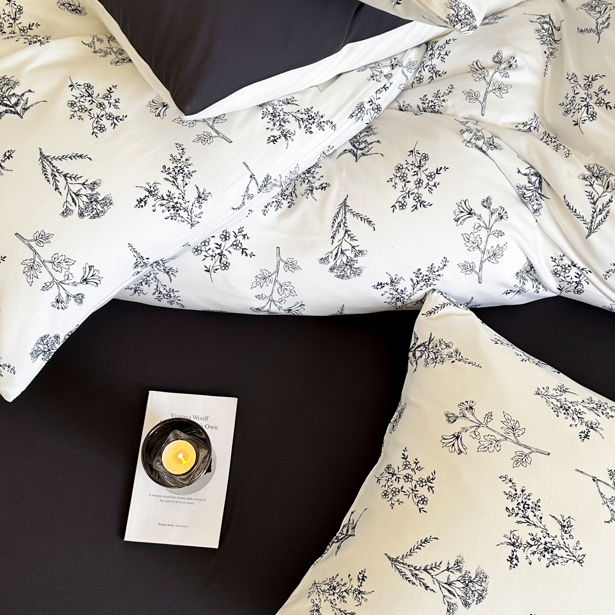 91家纺网 家纺一手货源 找家纺 爱丽丝 2026新款全棉针织四件套 小森林