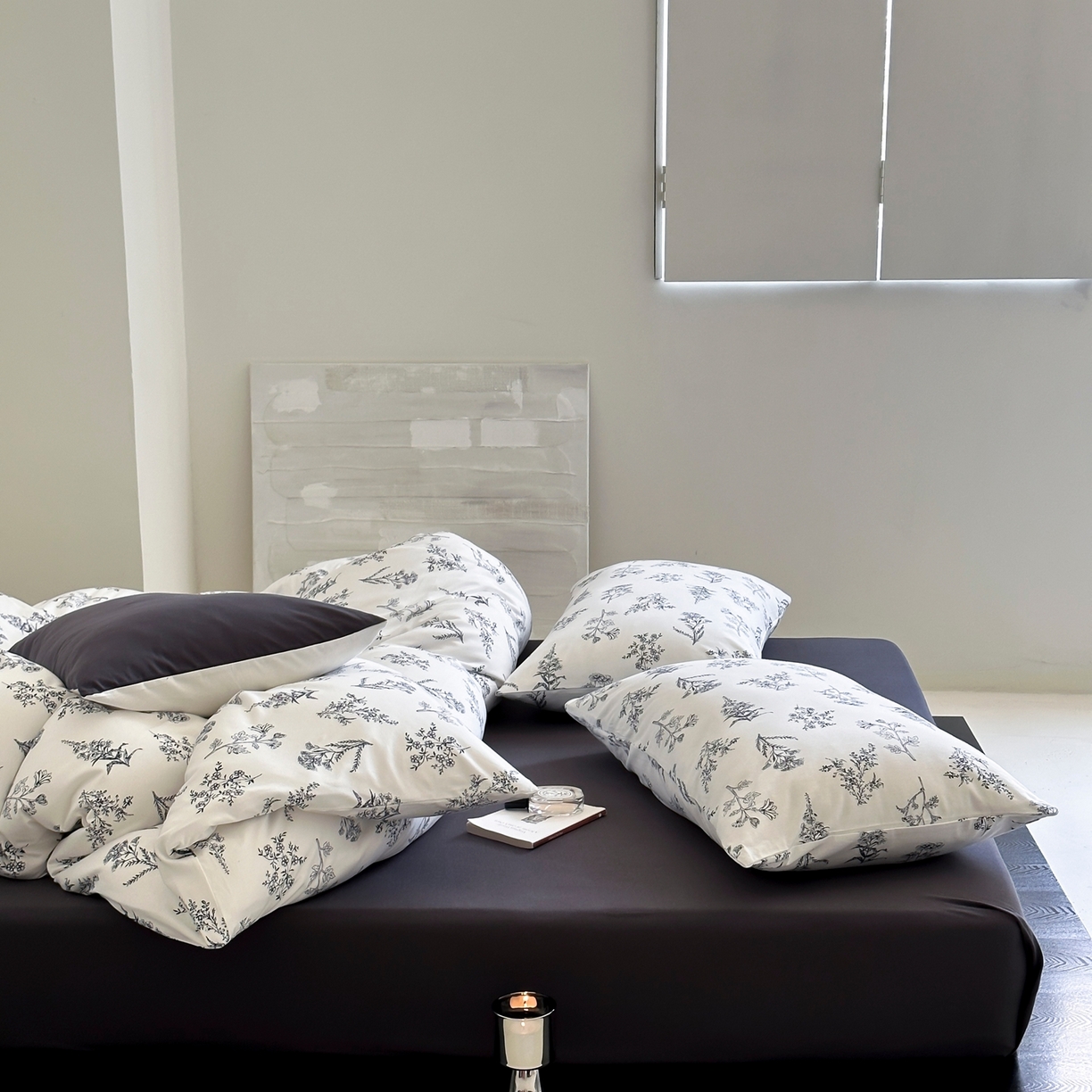 91家纺网 家纺一手货源 找家纺 爱丽丝 2026新款全棉针织四件套 小森林