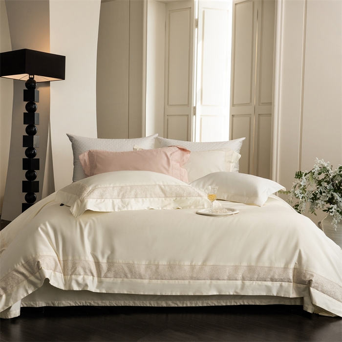 91家纺网 家纺一手货源 找家纺 （总）馨蕊家居 2025秋冬新品超细旦磨毛高奢系列四件套-兰芙