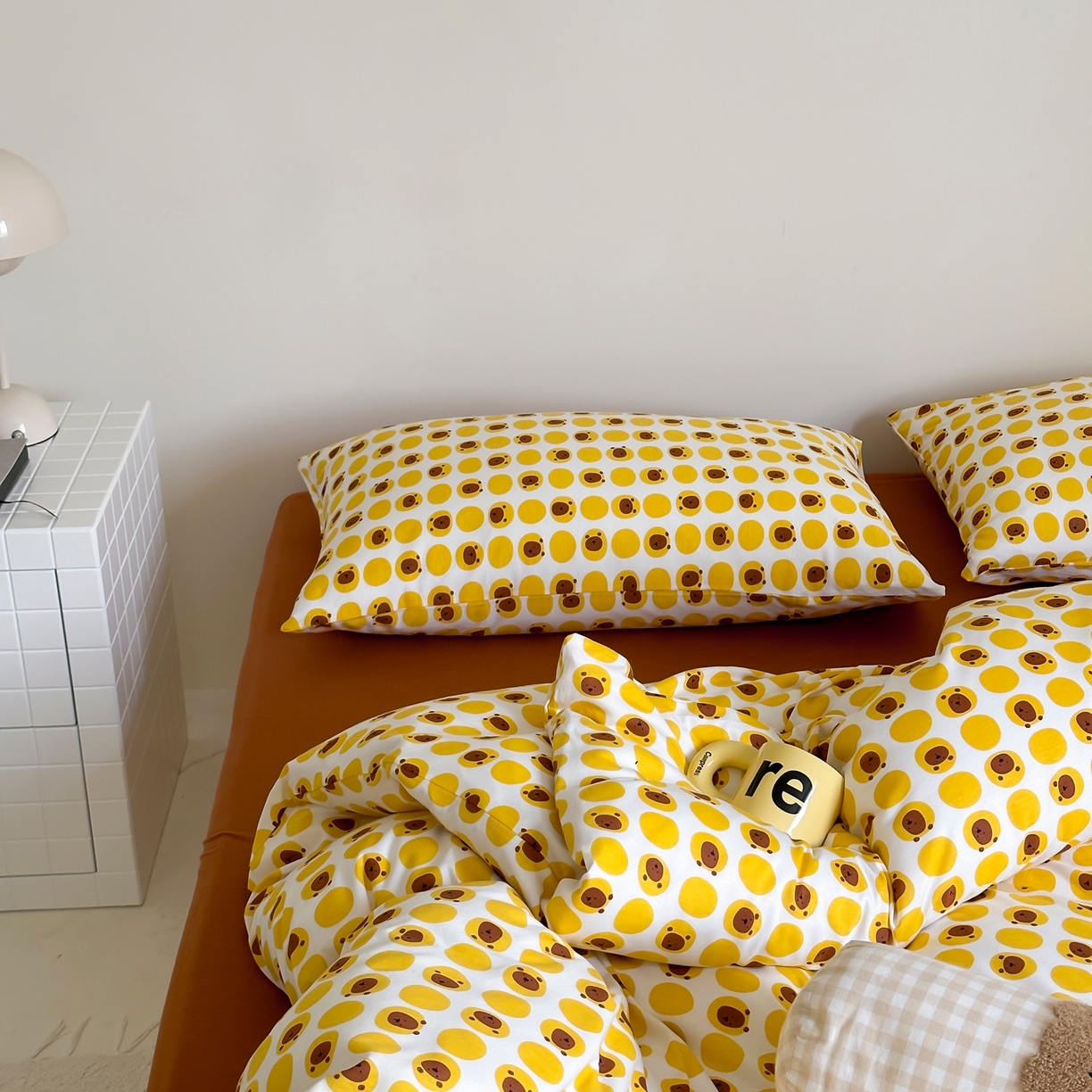 91家纺网 家纺一手货源 找家纺 爱丽丝 2026新款全棉针织四件套 小狮子