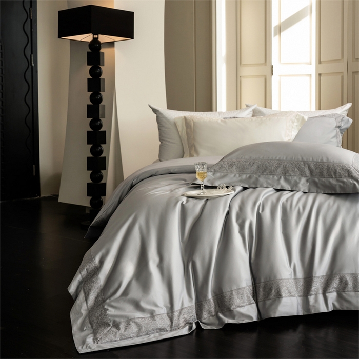 91家纺网 家纺一手货源 找家纺 （总）馨蕊家居 2025秋冬新品超细旦磨毛高奢系列四件套-兰芙