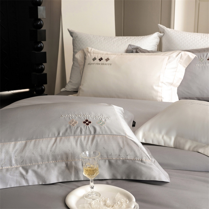 91家纺网 家纺一手货源 找家纺 （总）馨蕊家居 2025秋冬新品超细旦磨毛高奢系列四件套-知禾