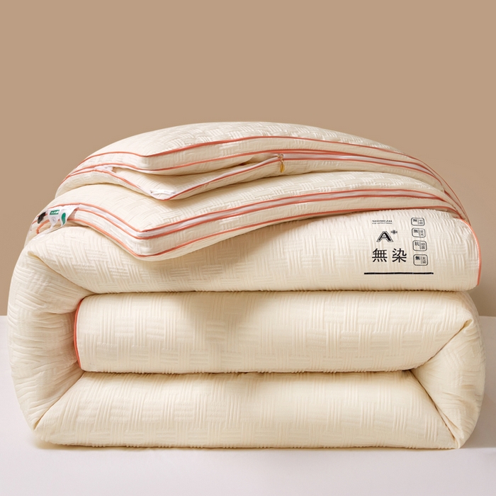 （总）酱子 2025新款无染提花针织棉被子母被春秋被冬被