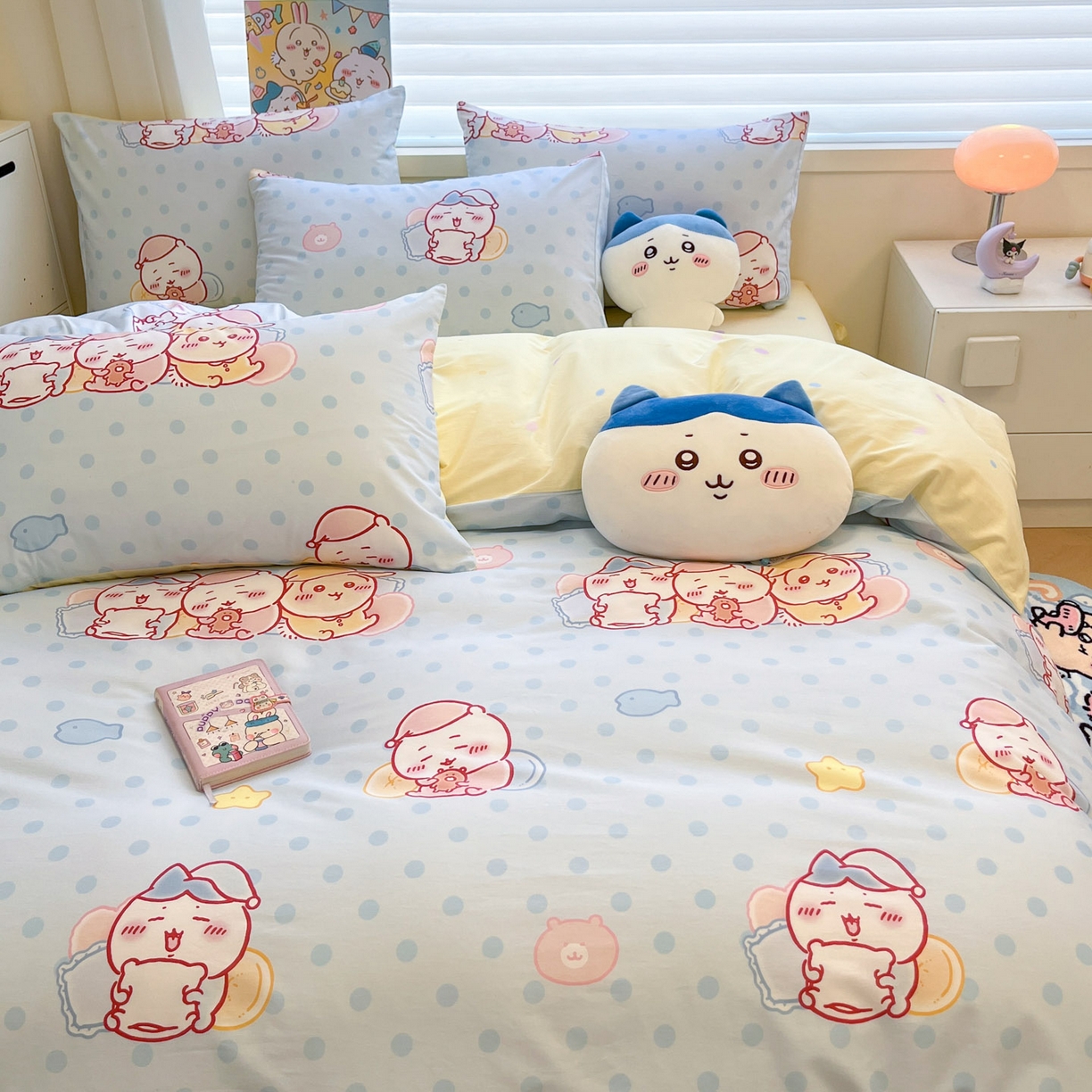 91家纺网 家纺一手货源 找家纺 （总）暮思家居 2026新款正版授权吉伊卡哇全棉纯棉四件套