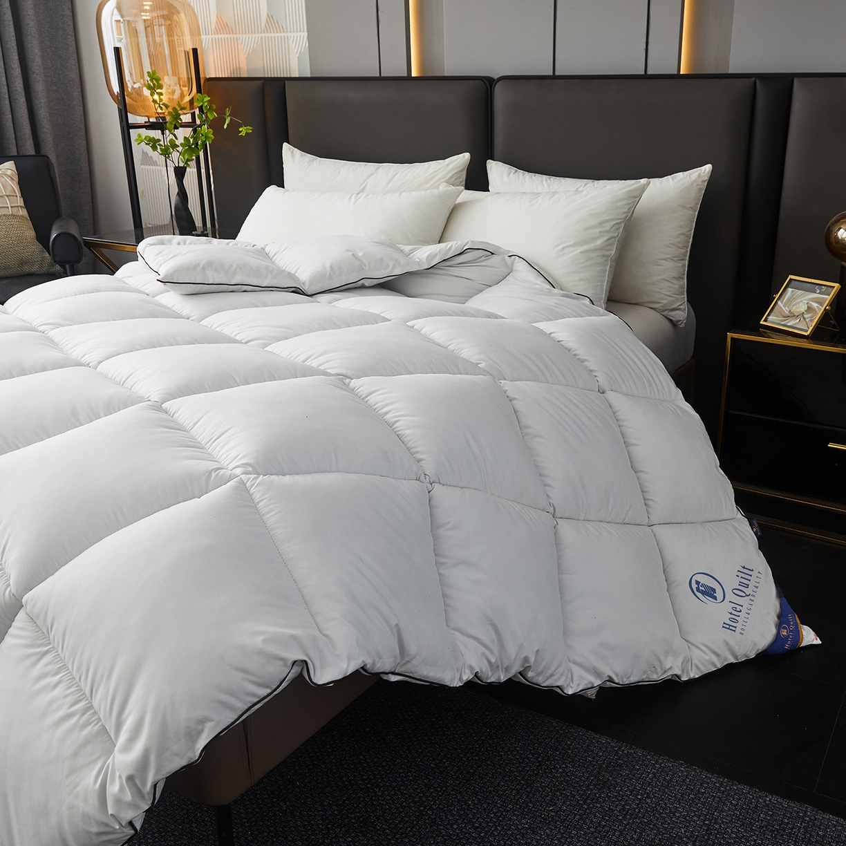 91家纺网 家纺一手货源 找家纺 （总）雅颂缘 2026新款爆款酒店同款羽丝绒被子加厚冬被羽丝绒被芯