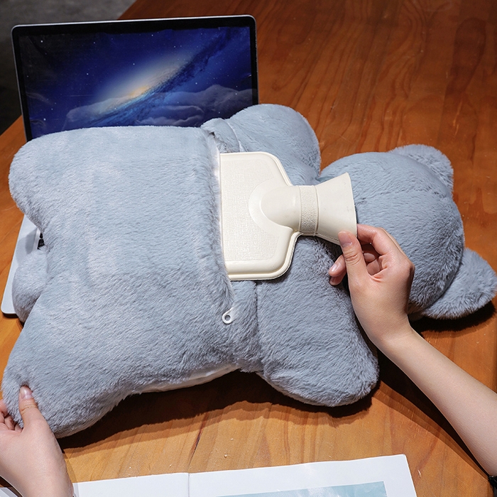 91家纺网 家纺一手货源 找家纺 仟亿莱 2025新款抱抱猫豆袋三用玩偶抱枕 三用奶咖猫