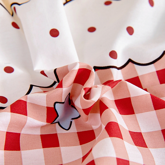 91家纺网 家纺一手货源 找家纺 （总）芭伯妮 2026新款全棉AB版幼儿园三件套宝宝午睡被子六件套儿童被套多件套（第一批）