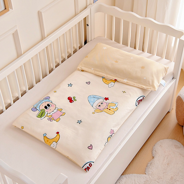 91家纺网 家纺一手货源 找家纺 （总）芭伯妮 2026新款全棉AB版幼儿园三件套宝宝午睡被子六件套儿童被套多件套（第一批）